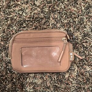 I&R Tan Leather Women's Wallet